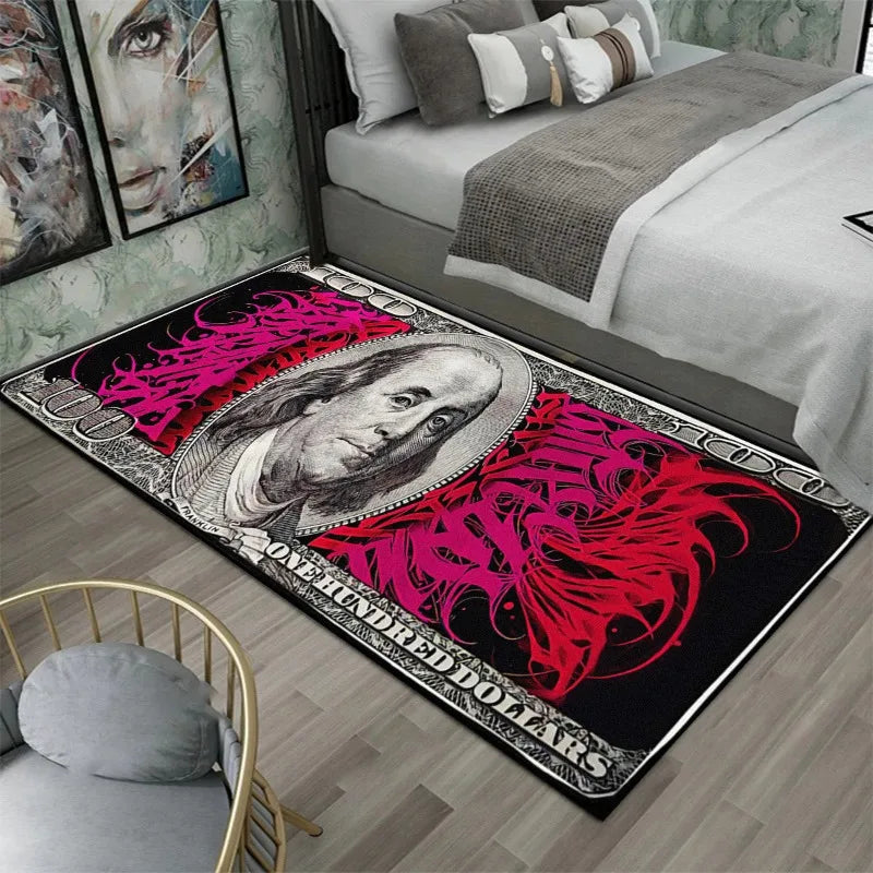 US Dollar Print Kitchen Mat Carpet