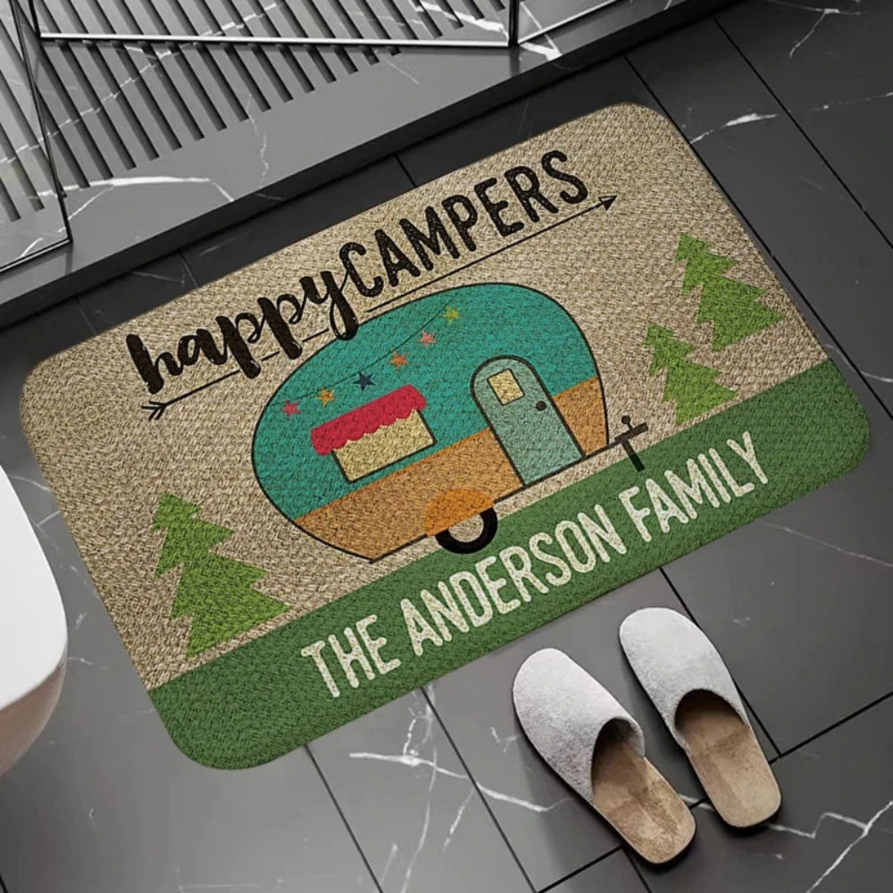 VIKAMA Camping Car Cartoon Non-Slip Entrance Mat