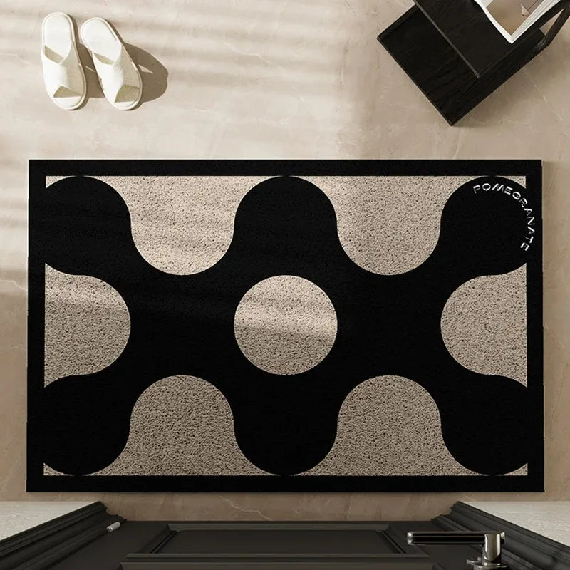Modern Geometric Abstract Floor Mat