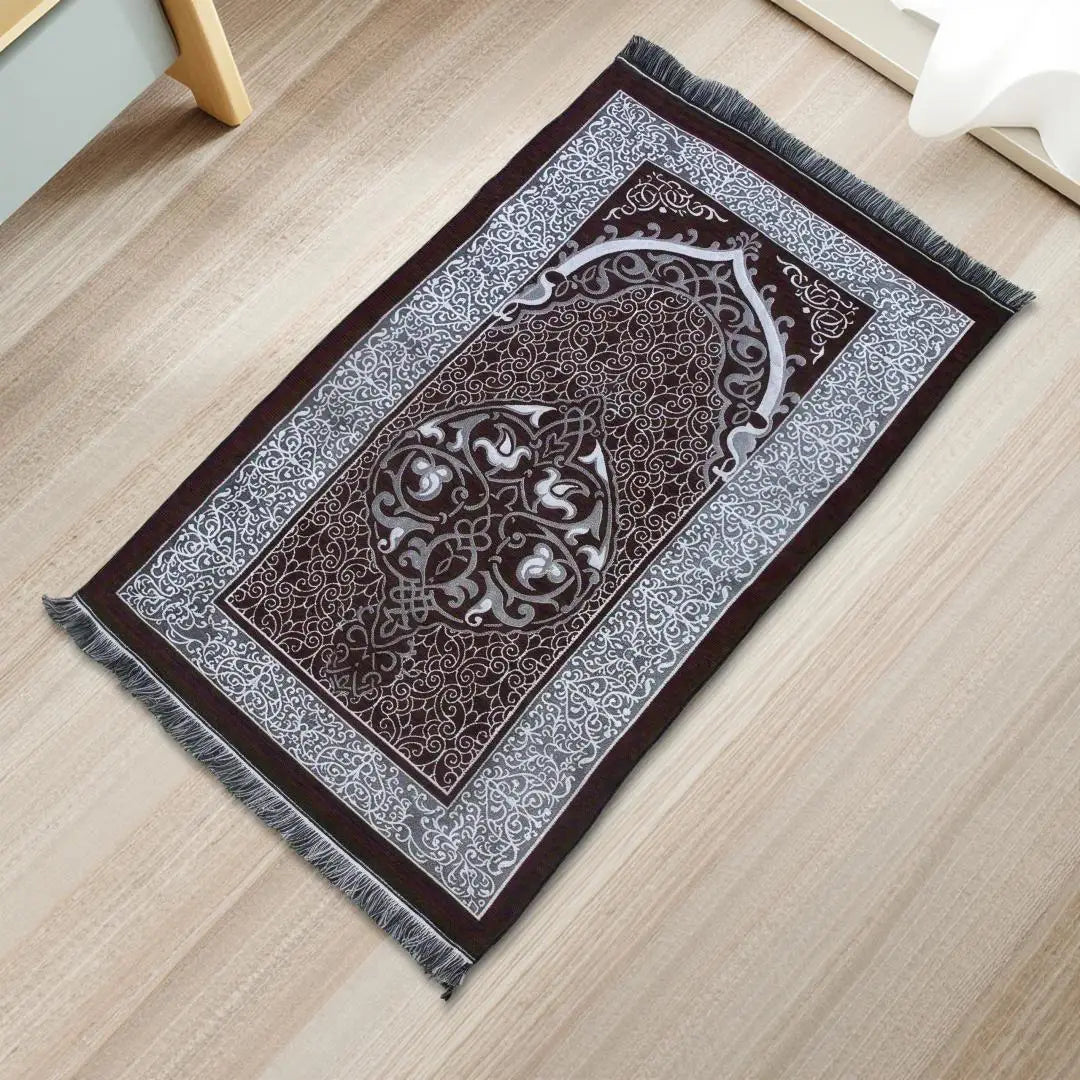 Portable Turkish Muslim prayer rug gift