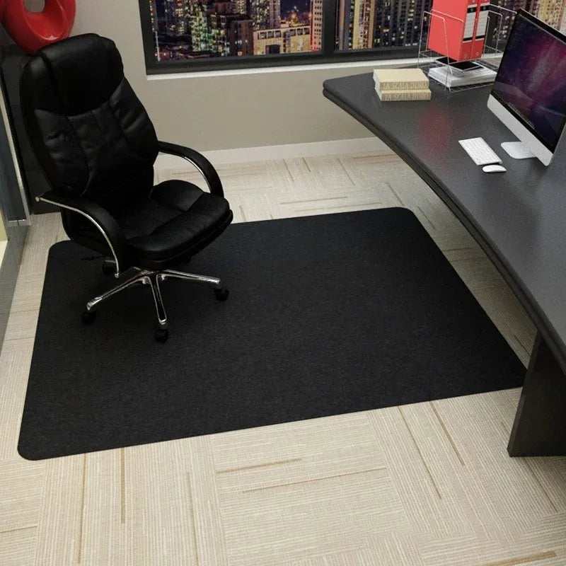 Office Rolling Chair Mat Gaming Chair Carpet Non-Slip Computer Desk Chair Floor Protector Bedroom Living Room Office Rug