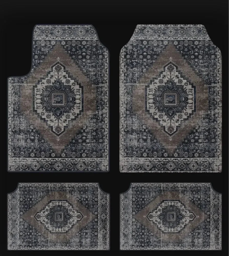 Bohemian American Retro Anti-Slip Washable Area Rug Set