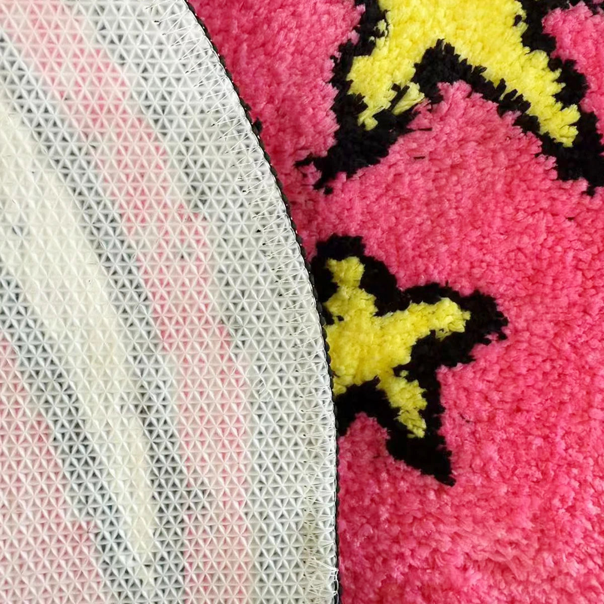 Pink Planet Tufted Fluffy Non-Slip Rug