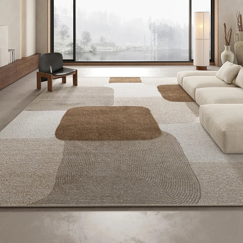 Light luxury non-slip living room sofa carpet rug