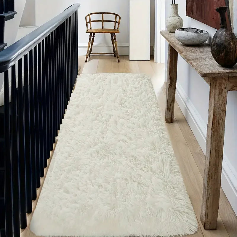 VIKAMA Plush Fluffy Bedroom Area Rug