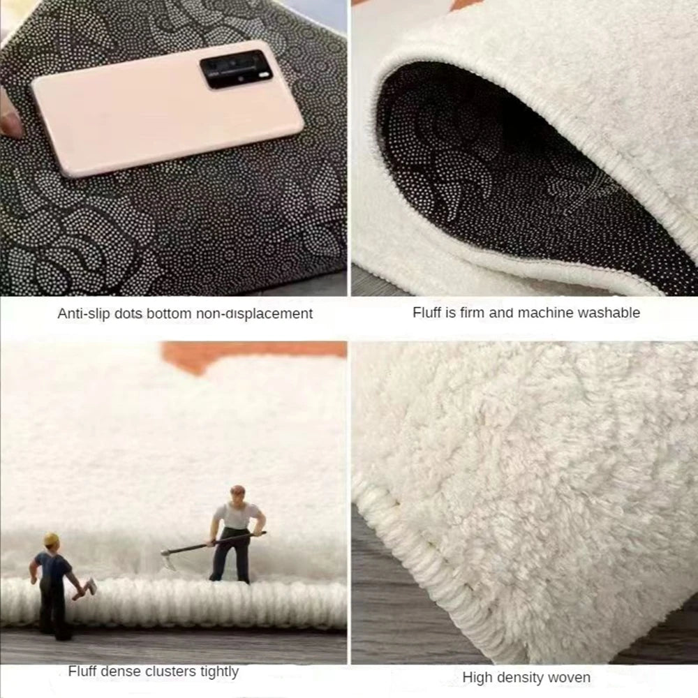 Thickened Eye Pattern Carpet Non-Slip Bathroom Doormat Home Decoration