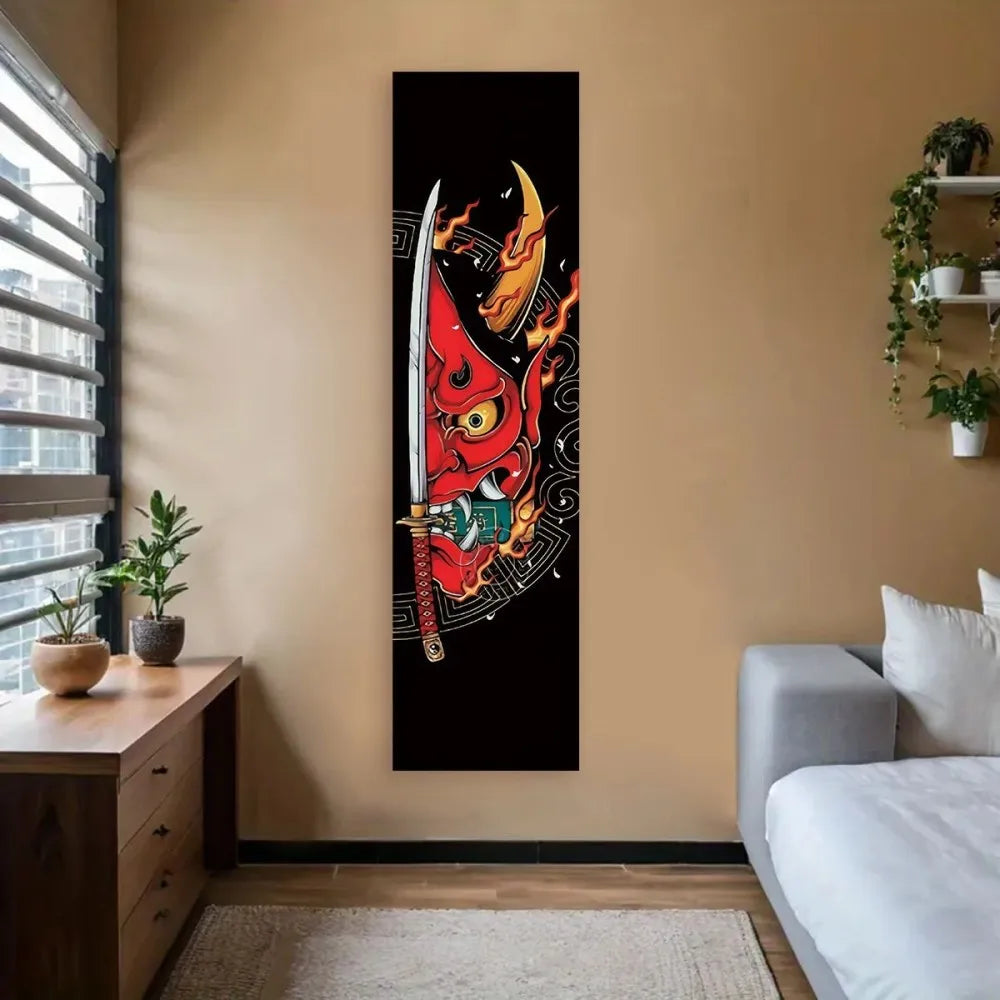 VIKAMA Japanese Wave Sun Wall Tapestry