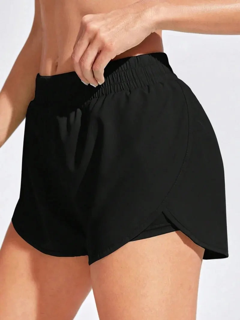 Women’s High Waist Yoga Shorts