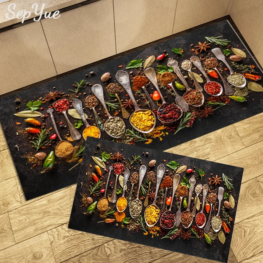 Modern Kitchen Mat Non-Slip Long Rug Home Entrance Hallway Bedroom Living Room Balcony Bathroom Floor Carpet Doormat Home Decor
