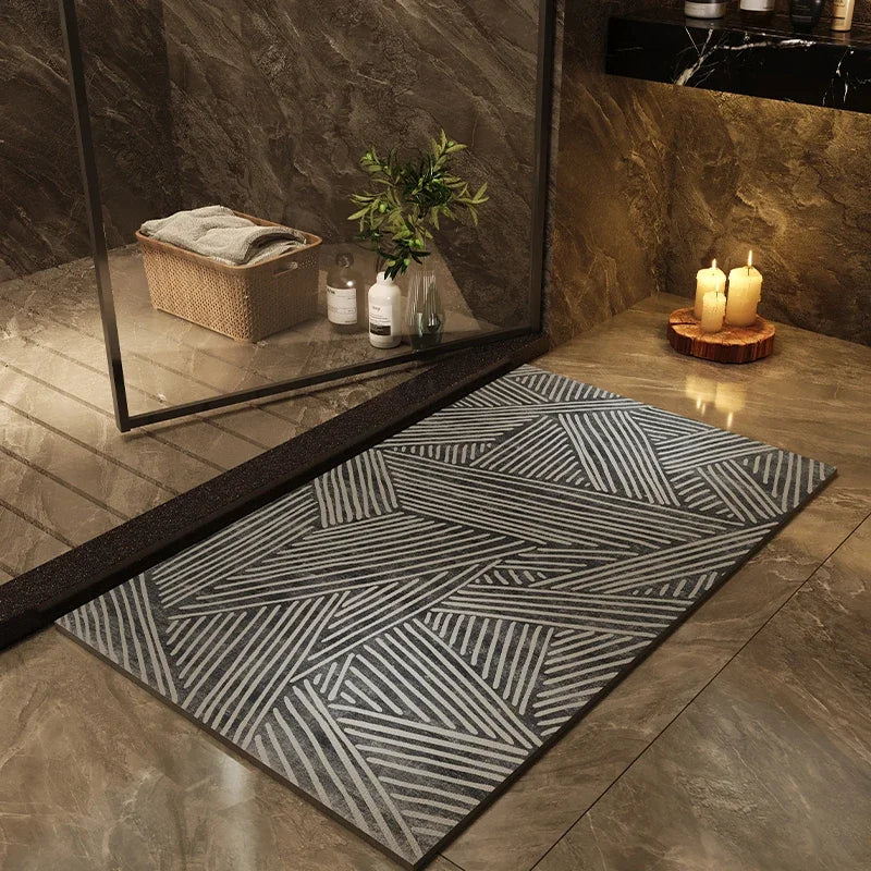 VIKAMA Diatomite Bathroom Floor Mat