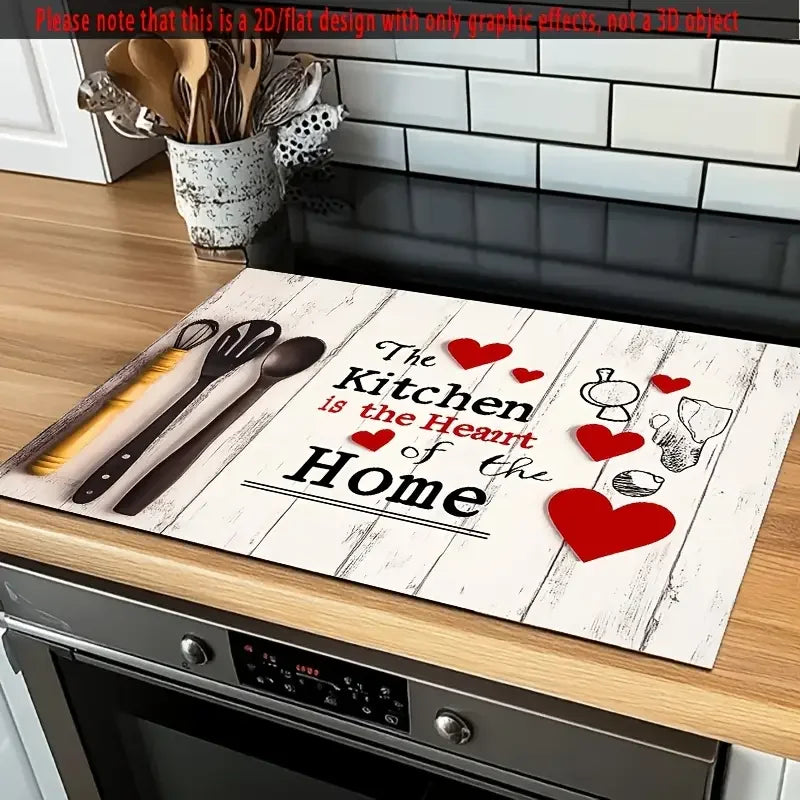 Non-Slip Kitchen Dish Drying Mat