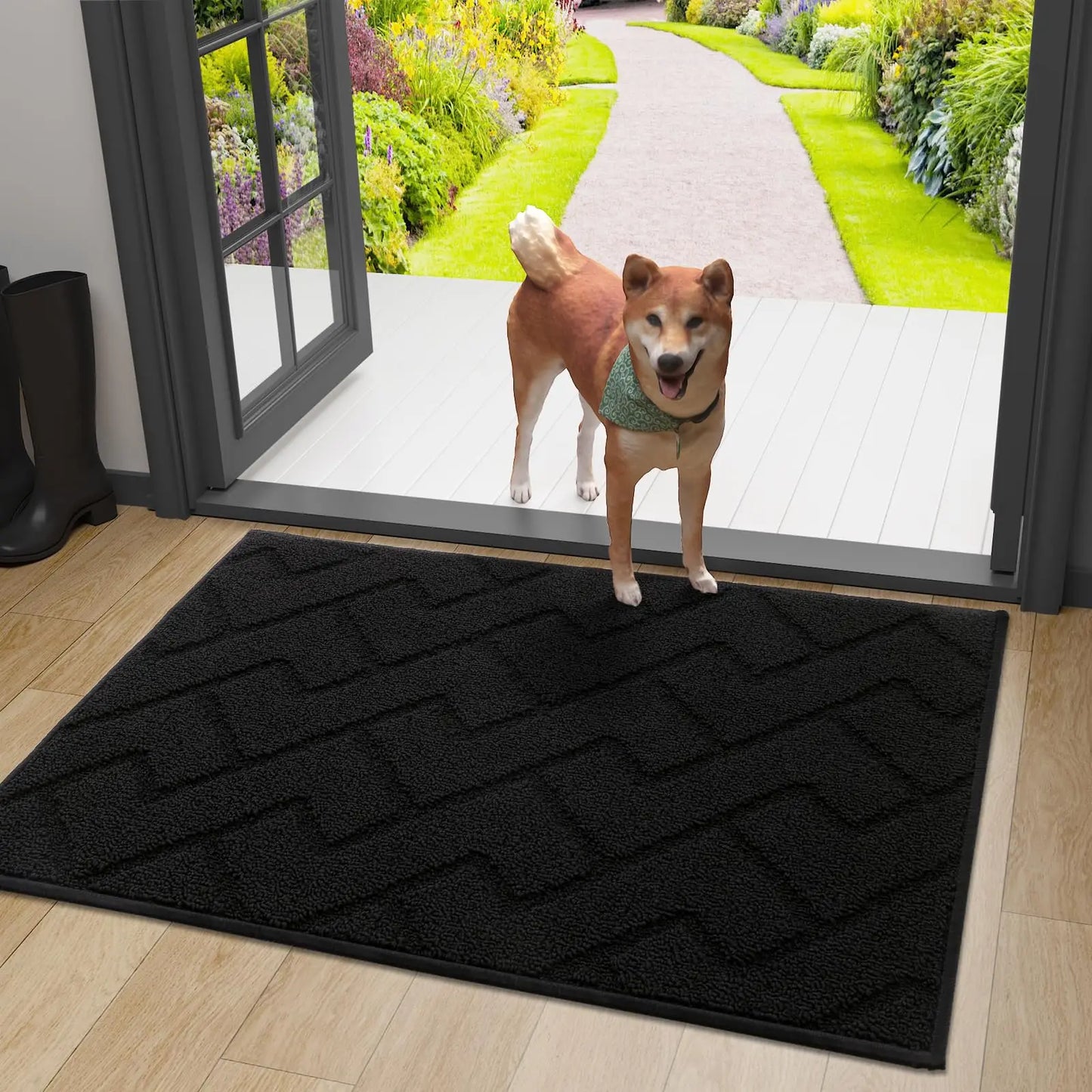 Olanly Washable Non-Slip Entry Door Mat