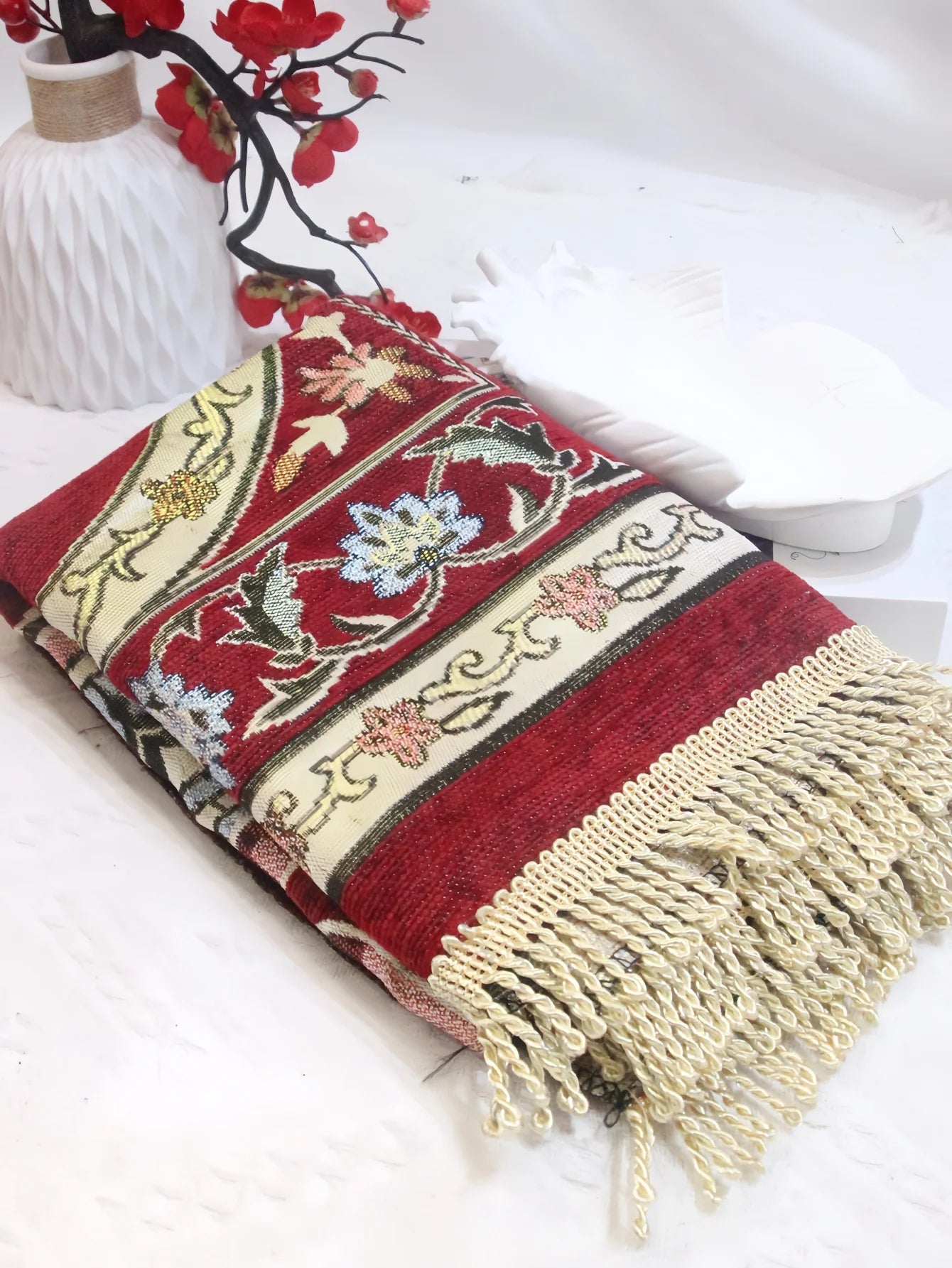 Soft padded portable prayer rug