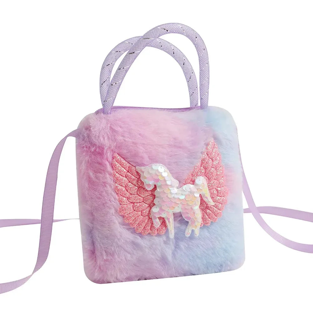 Unicorn Crossbody Bag for Girls