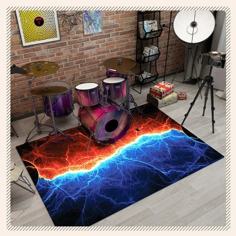 Electronic Drum Soundproofing Carpet Mat