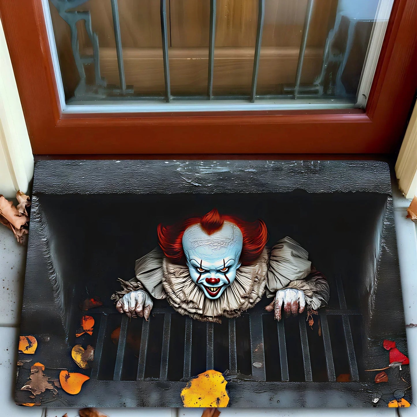 Horror Pennywise Non-Slip Door Mat
