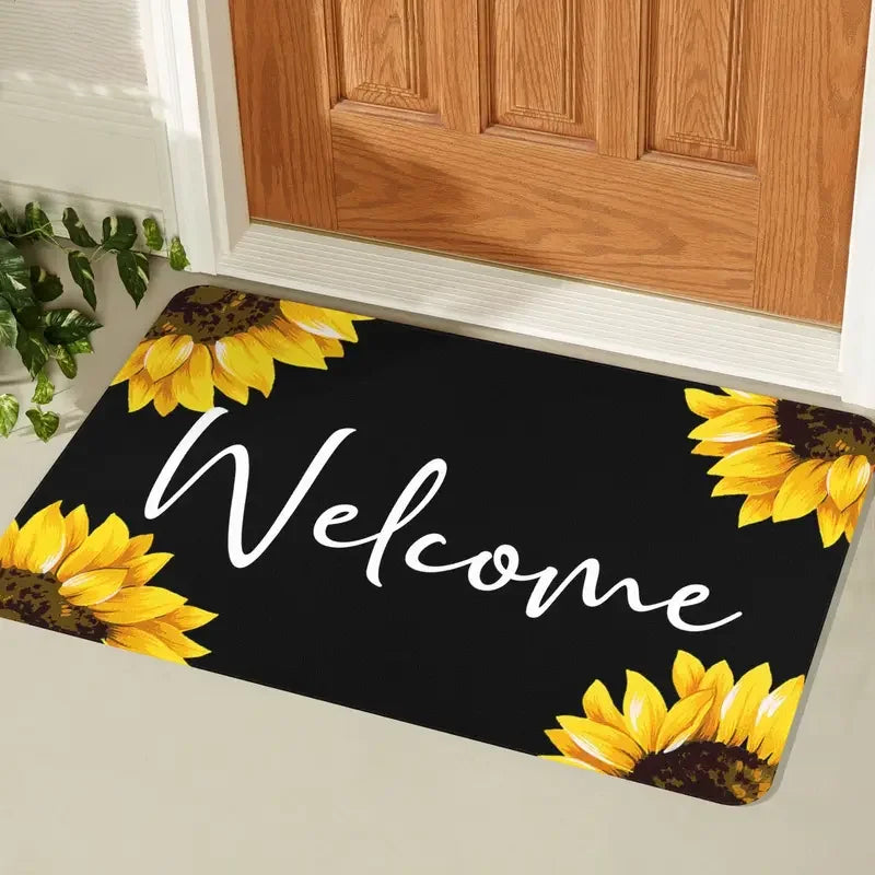 VIKAMA Welcome Non-Slip Entrance Doormat