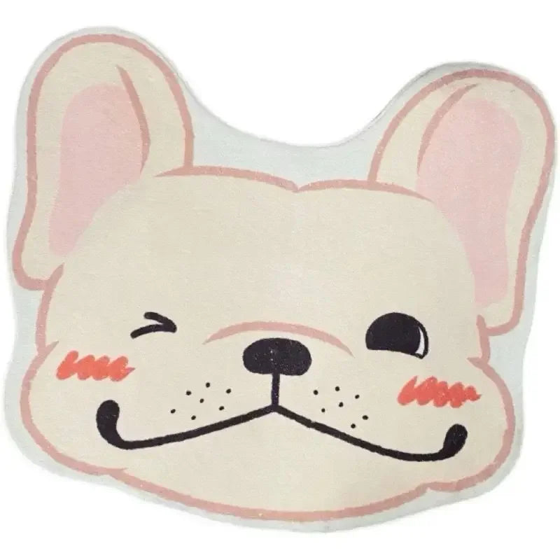 Cute Cartoon Cashmere Door Mat