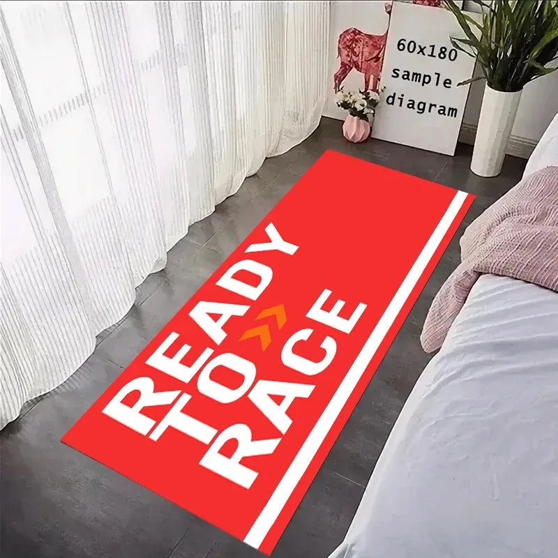Ready to Race Motorcycle Garage Mat