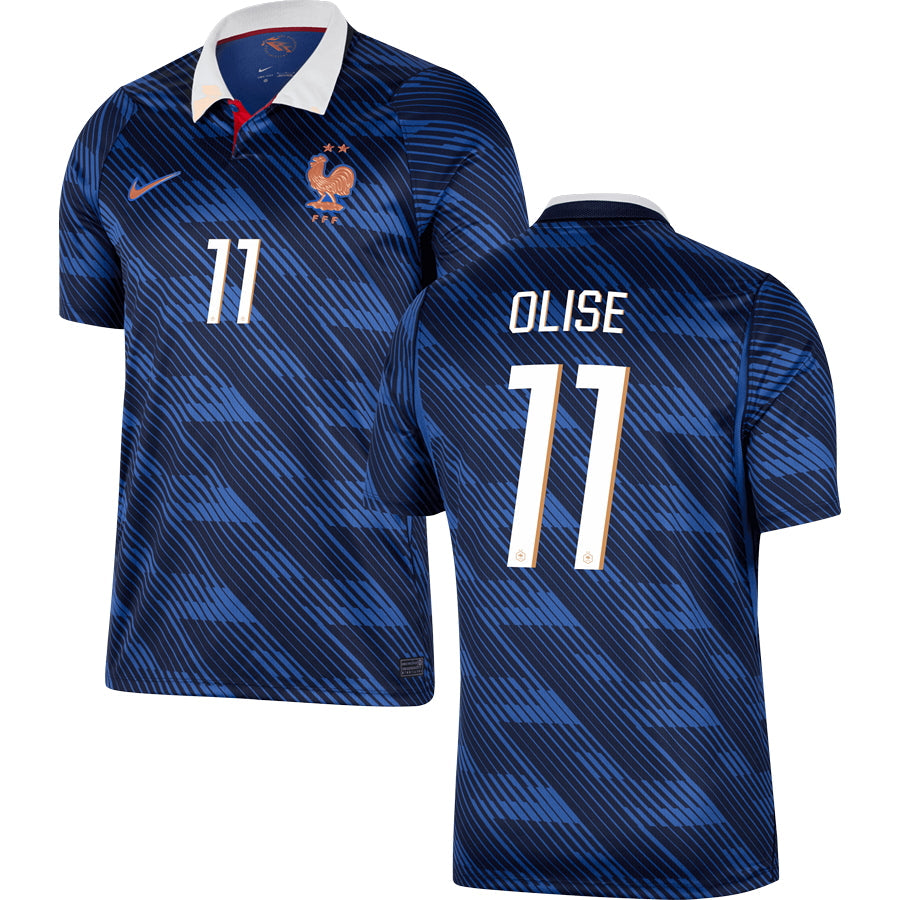 France Home Soccer Jersey World Cup 2026