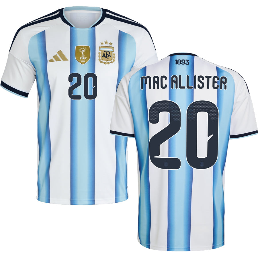 Argentina Home Soccer Jersey World Cup 2026