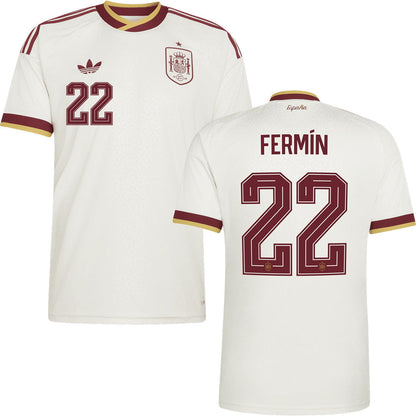 Spain Away Soccer Jersey World Cup 2026