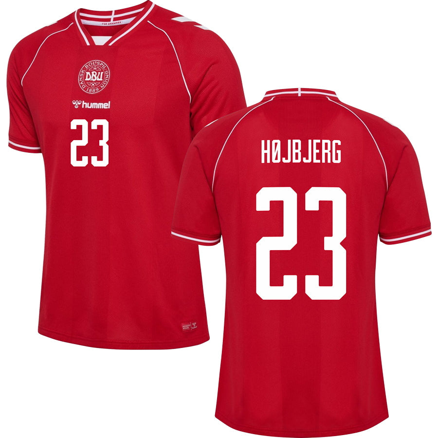 Denmark Home Soccer Jersey World Cup 2026