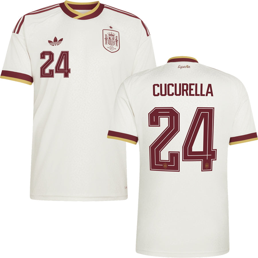 Spain Away Soccer Jersey World Cup 2026