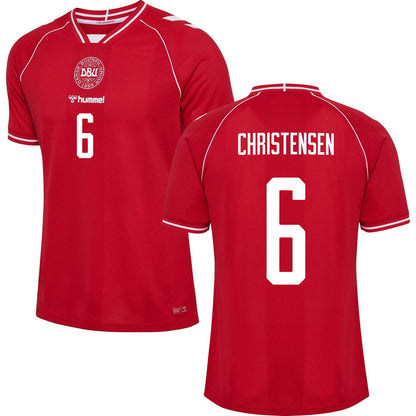 Denmark Home Soccer Jersey World Cup 2026