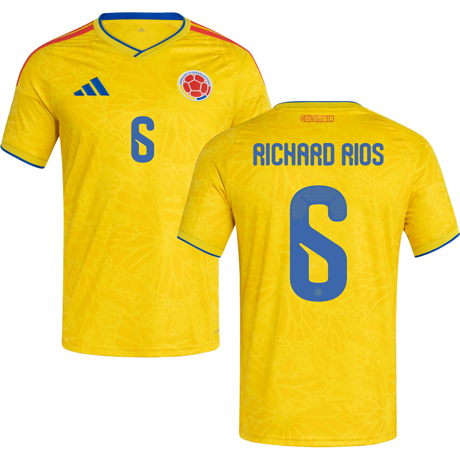Colombia Home Soccer Jersey World Cup 2026
