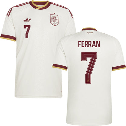 Spain Away Soccer Jersey World Cup 2026