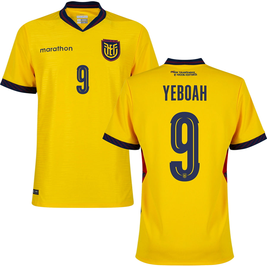 Ecuador Home Soccer Jersey World Cup 2026