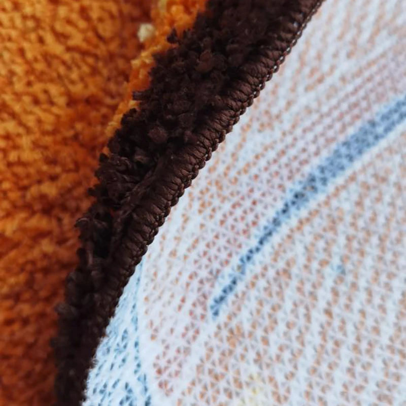 LAKEA Croissant Fluffy Non-Slip Area Rug