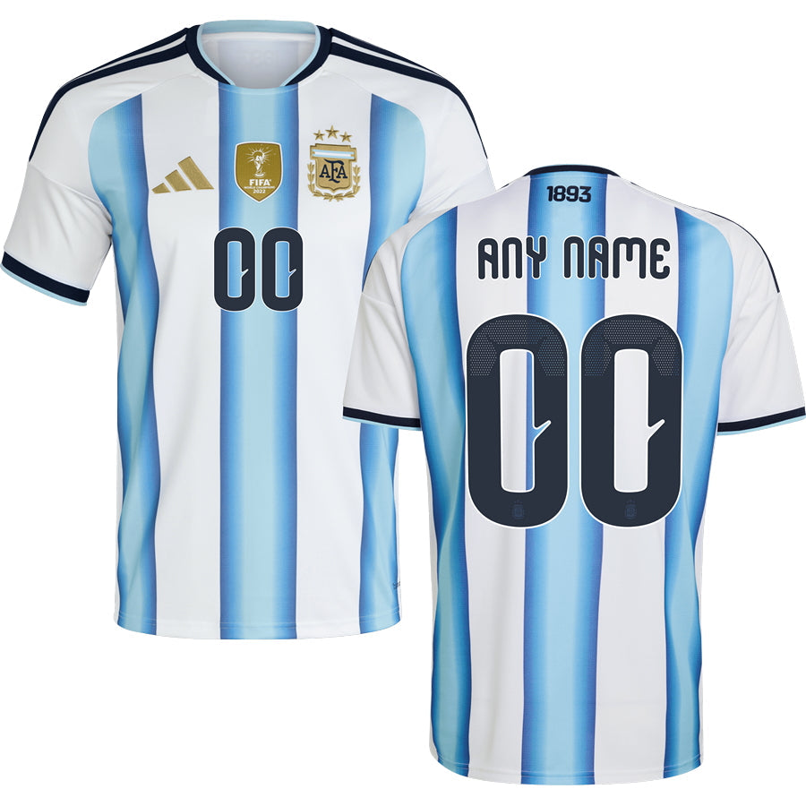 Argentina Home Soccer Jersey World Cup 2026