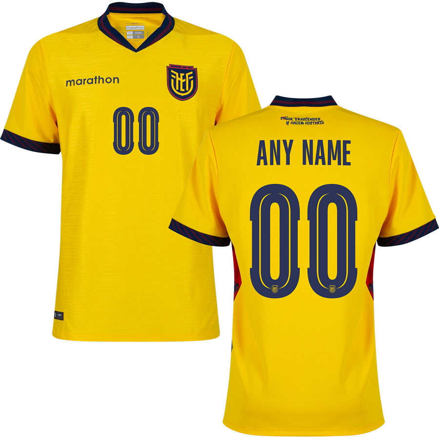Ecuador Home Soccer Jersey World Cup 2026