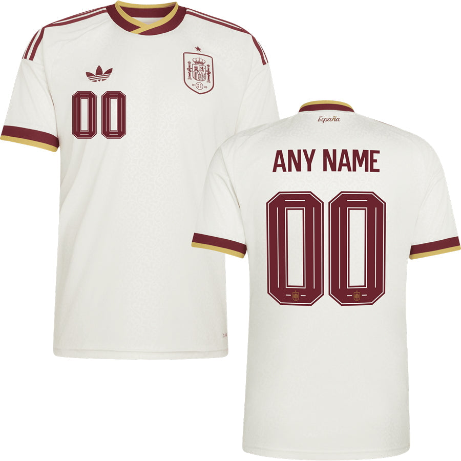 Spain Away Soccer Jersey World Cup 2026