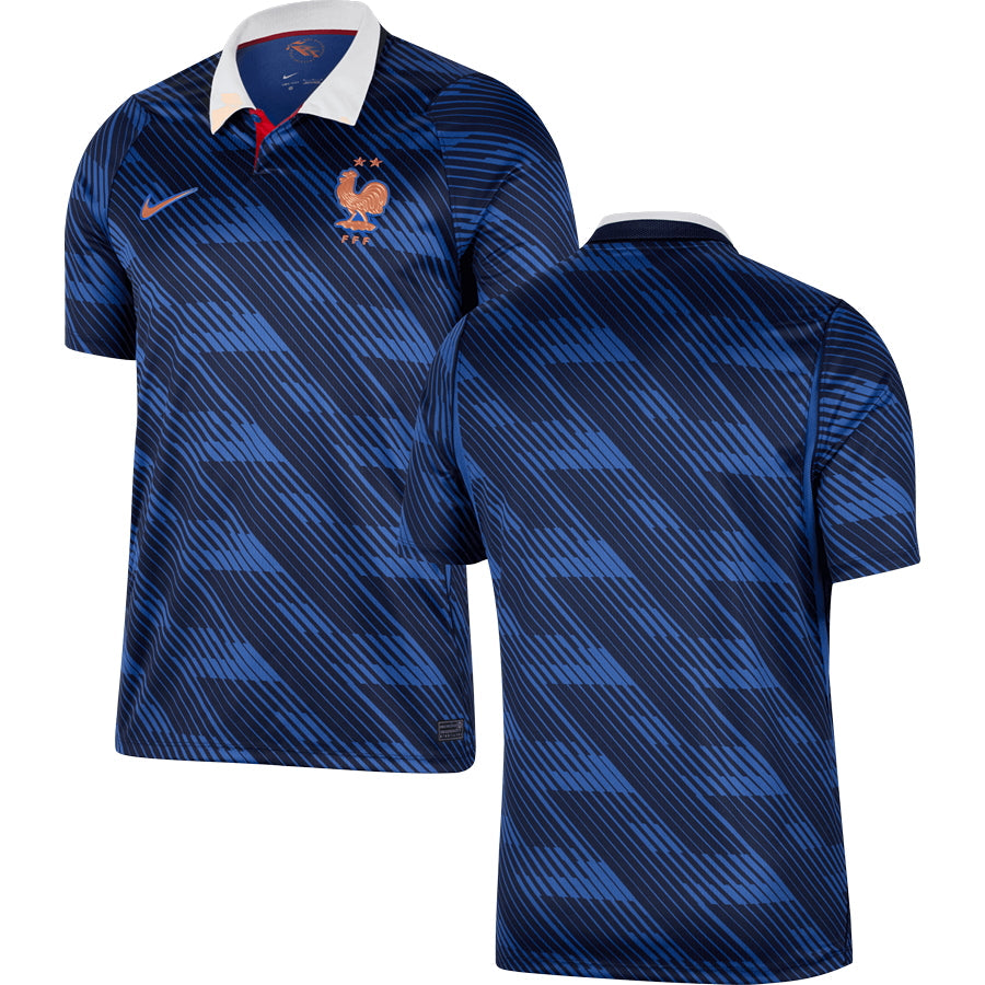 France Home Soccer Jersey World Cup 2026