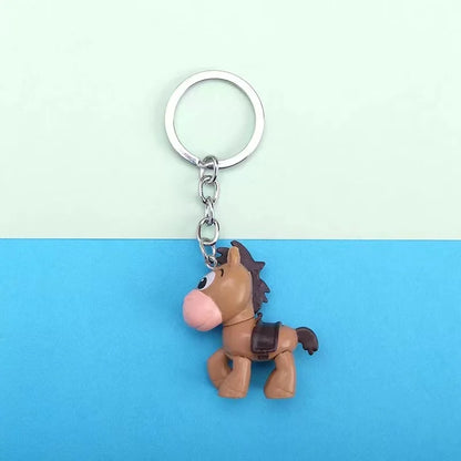 Toy Story 4 Character PVC Keychain Figure Set