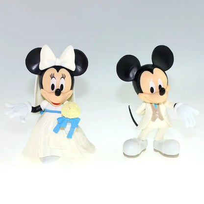 Disney Mickey Minnie Wedding Doll Action Figure Set