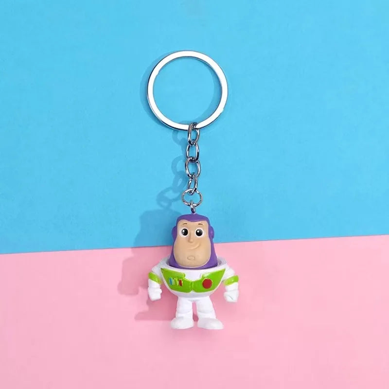 Toy Story 4 Character PVC Keychain Figure Set