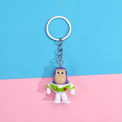 Toy Story 4 Character PVC Keychain Figure Set