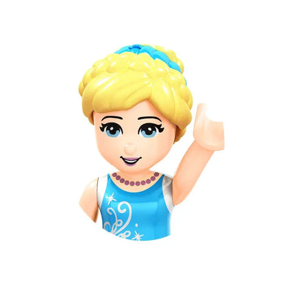 Disney Princess Character Building Blocks Toy Set