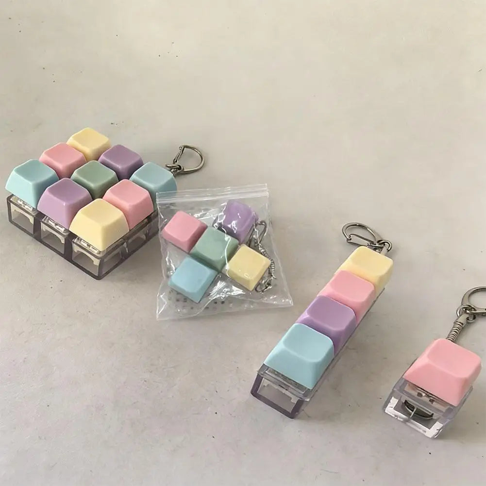 Mechanical Keyboard Fidget Keychain