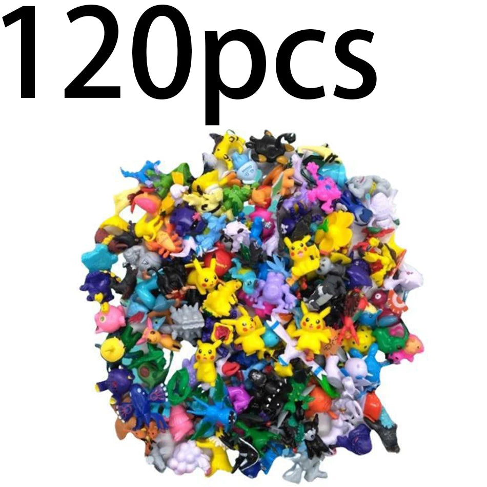 Pokemon Pikachu Mini Action Figure Set 24 144 Pieces