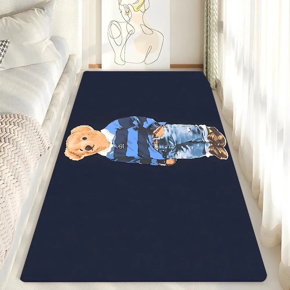 Cute Teddy Bear Non-Slip Floor Mat