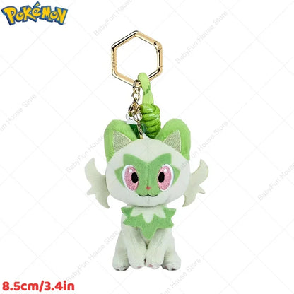 Pokemon Character Plush Toy Keychain Set