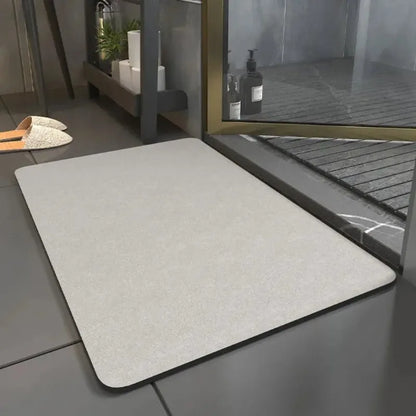 Diatomite Solid Color Non-Slip Mat