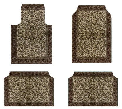 Bohemian American Retro Anti-Slip Washable Area Rug Set