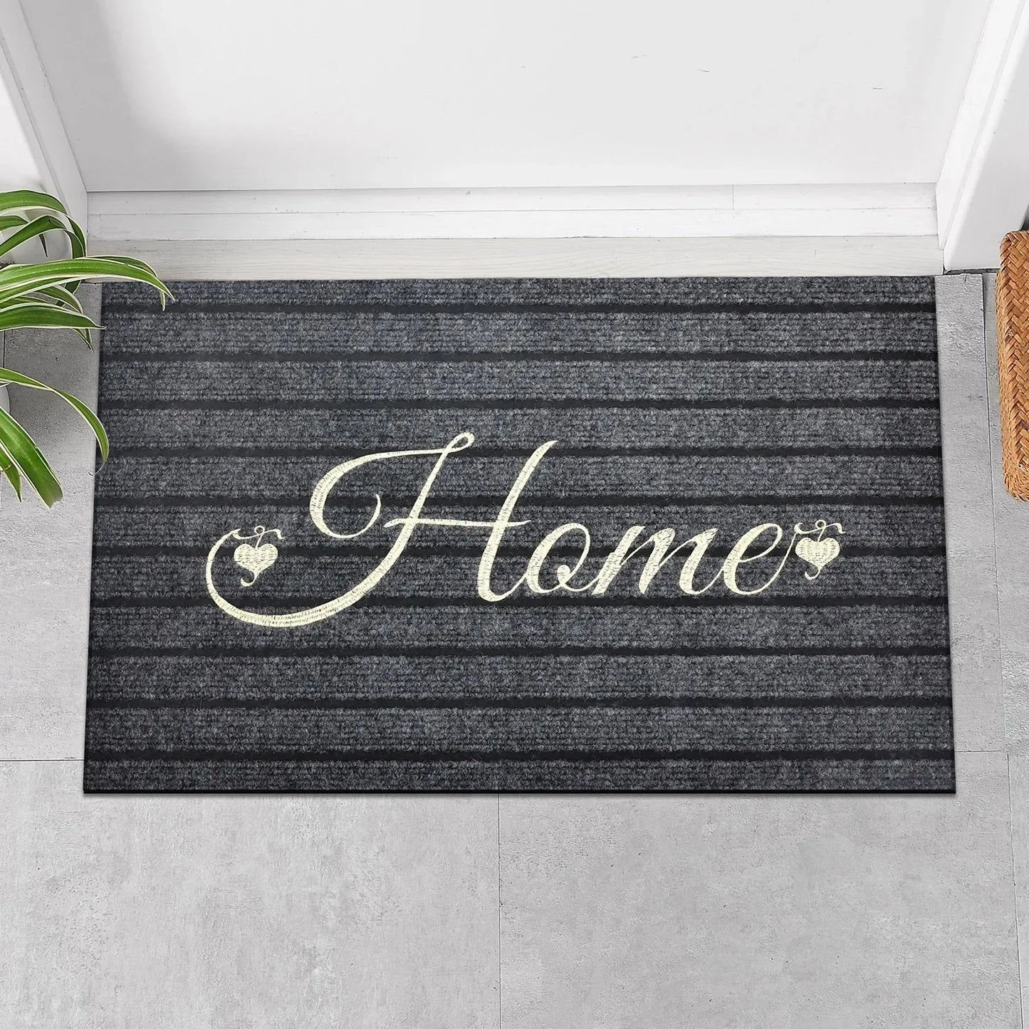 Pet Friendly Paw Print Door Mat
