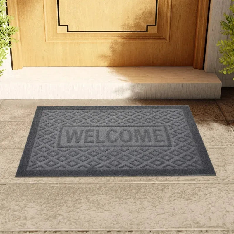 VIKAMA Dust-Proof Non-Slip Entrance Welcome Mat